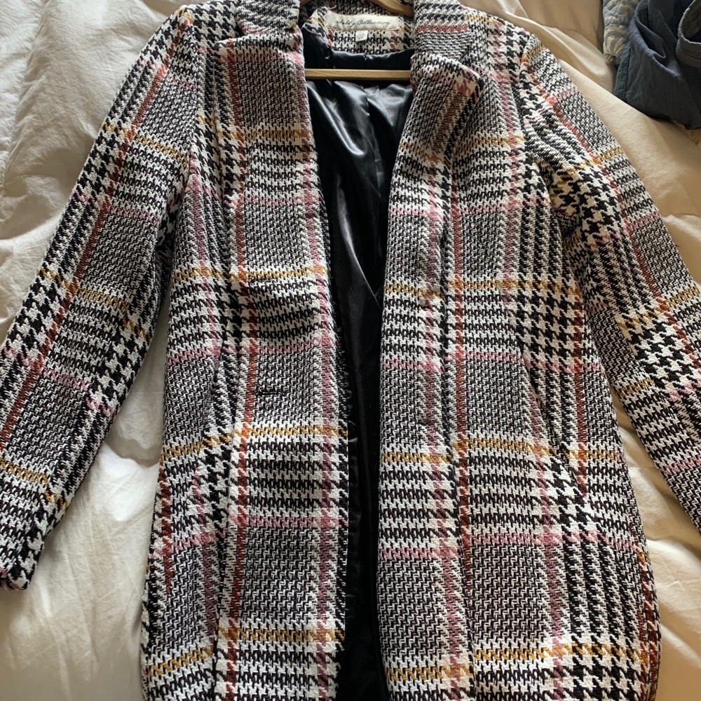 COPY - Sebby Collection Plaid Jacket - Picture 3 of 5